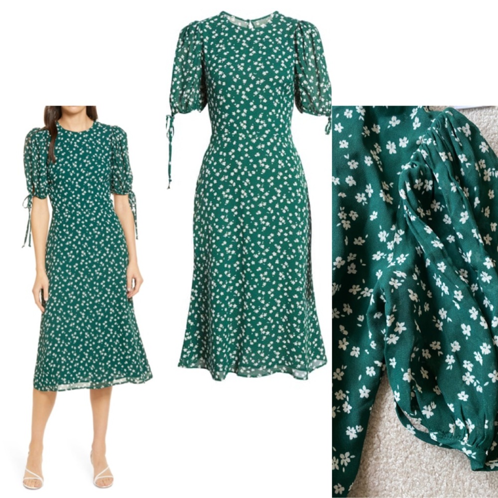 ✨NWT REFORMATION OAKLEY ANNETTE MIDI DRESS